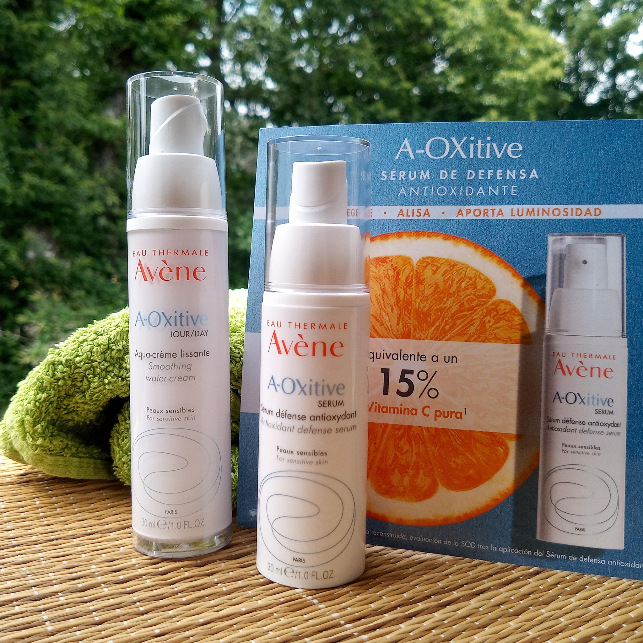 Aqua Crema Alisadora A-Oxitive 