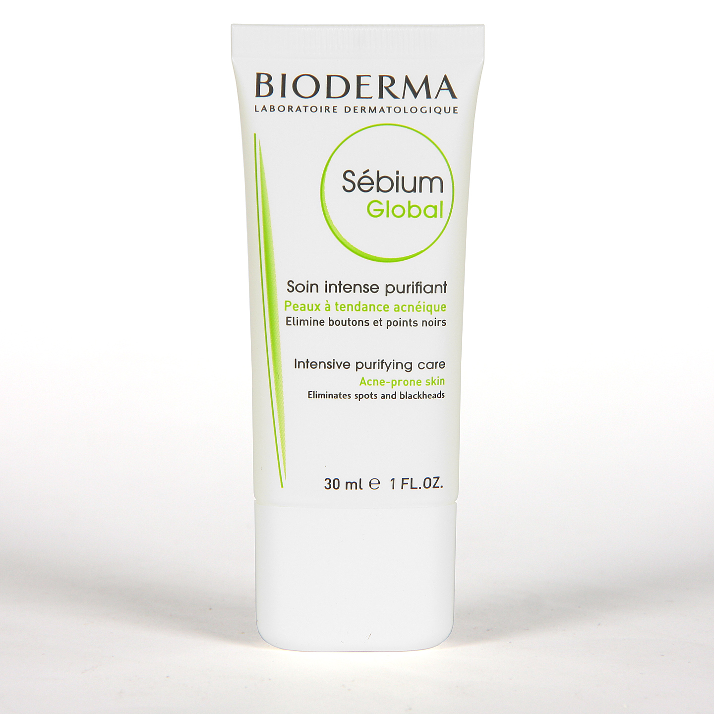 Crema facial que ayuda a reabsorber granos y puntos negros. Antiacné Sebium Crema Global de Bioderma