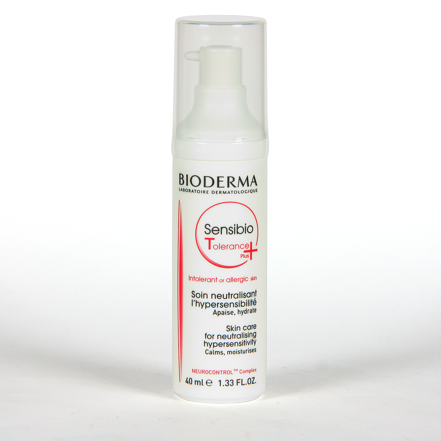 Crema facial que aumenta el umbral de tolerancia de pieles intolerantes Sensibio Tolerance+