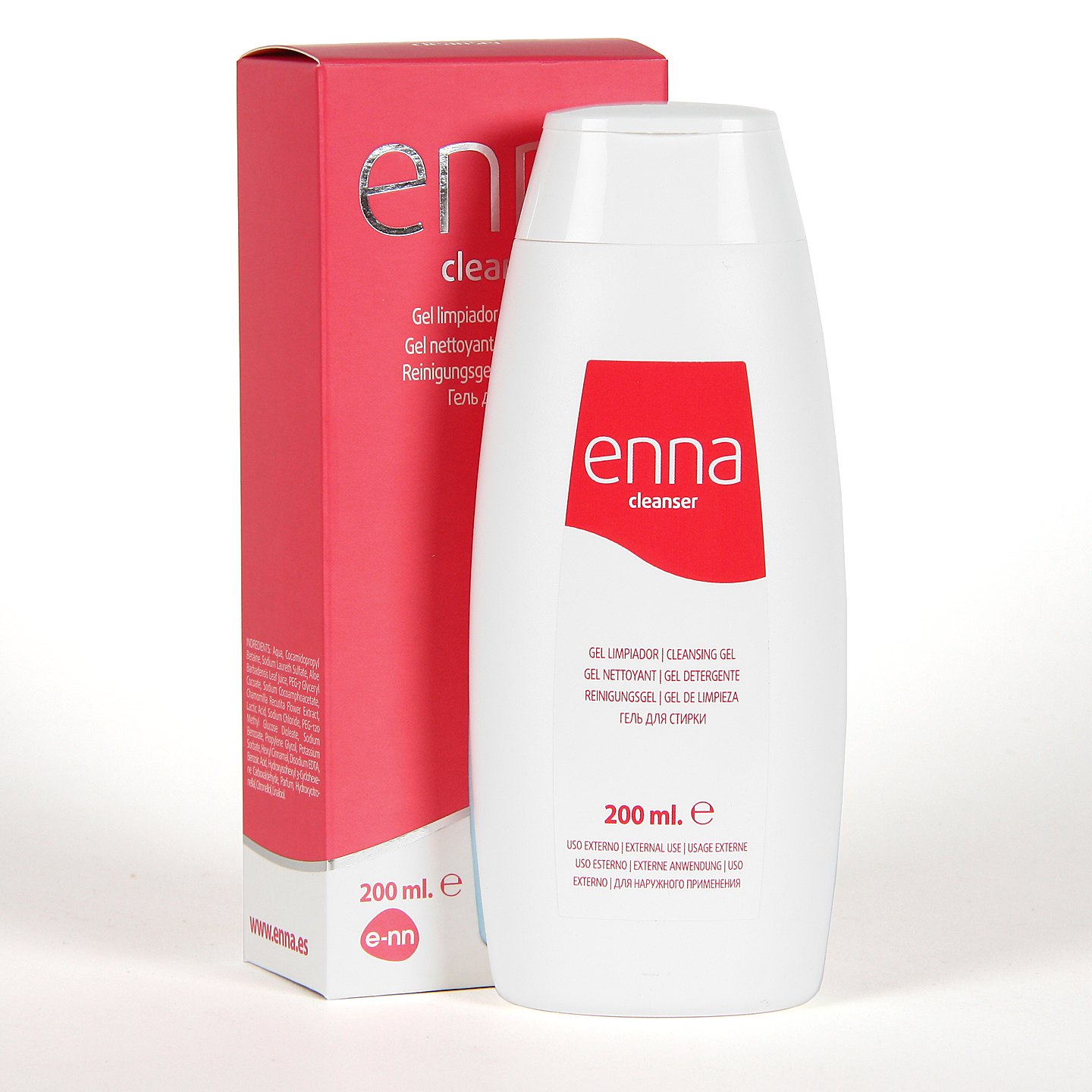 gel limpiador copa menstrual Enna