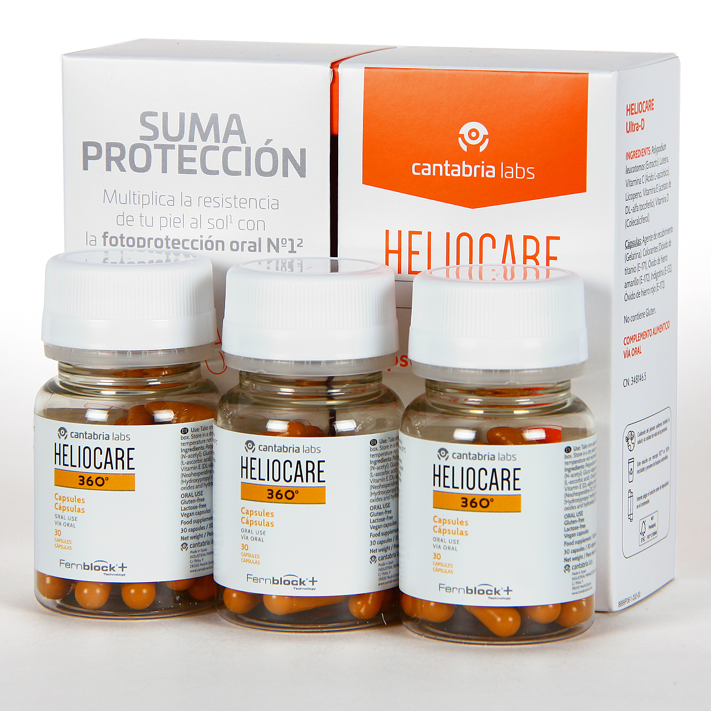 20% de descuento en Heliocare 360 Cápsulas Pack