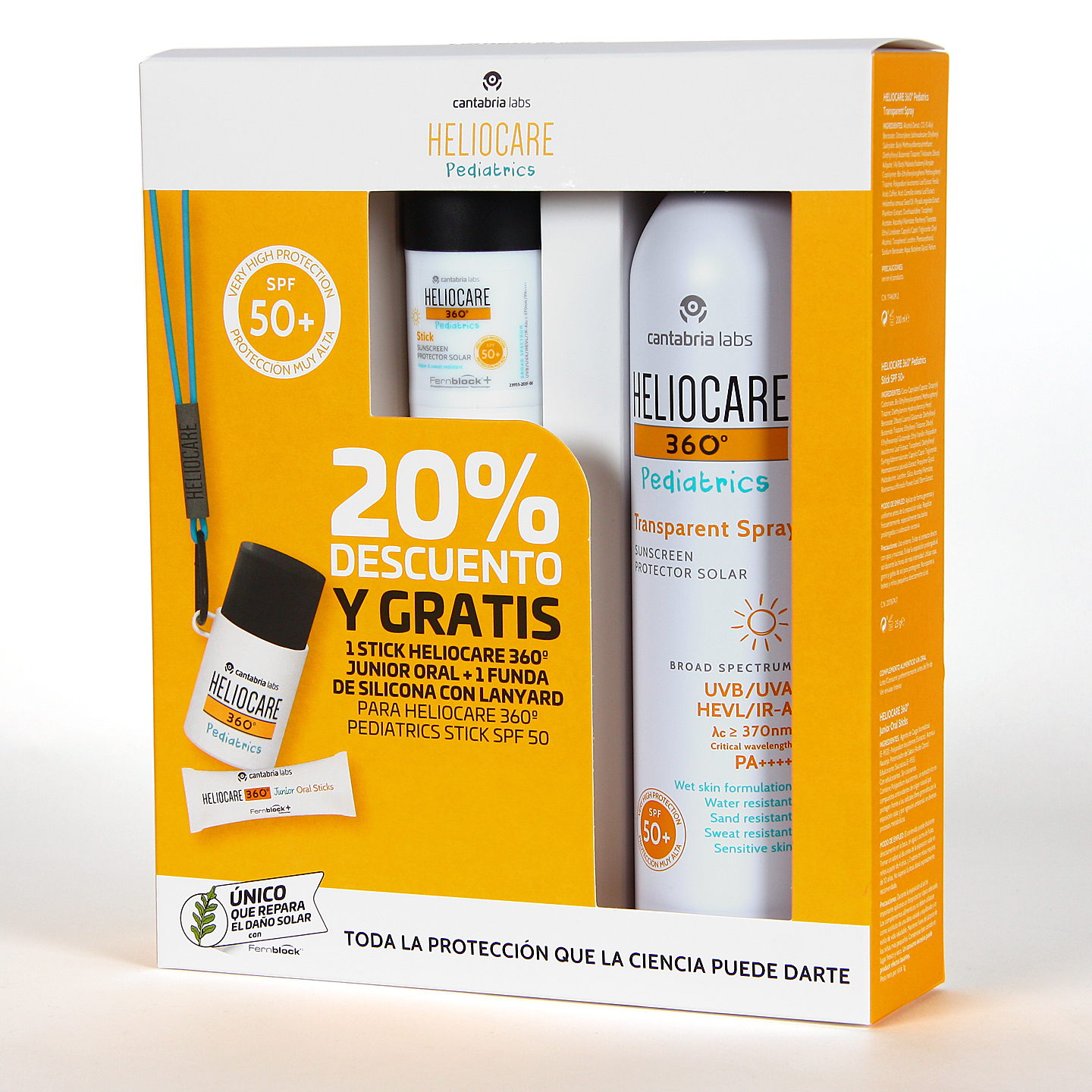 Heliocare pediátrico pack descuento 20%