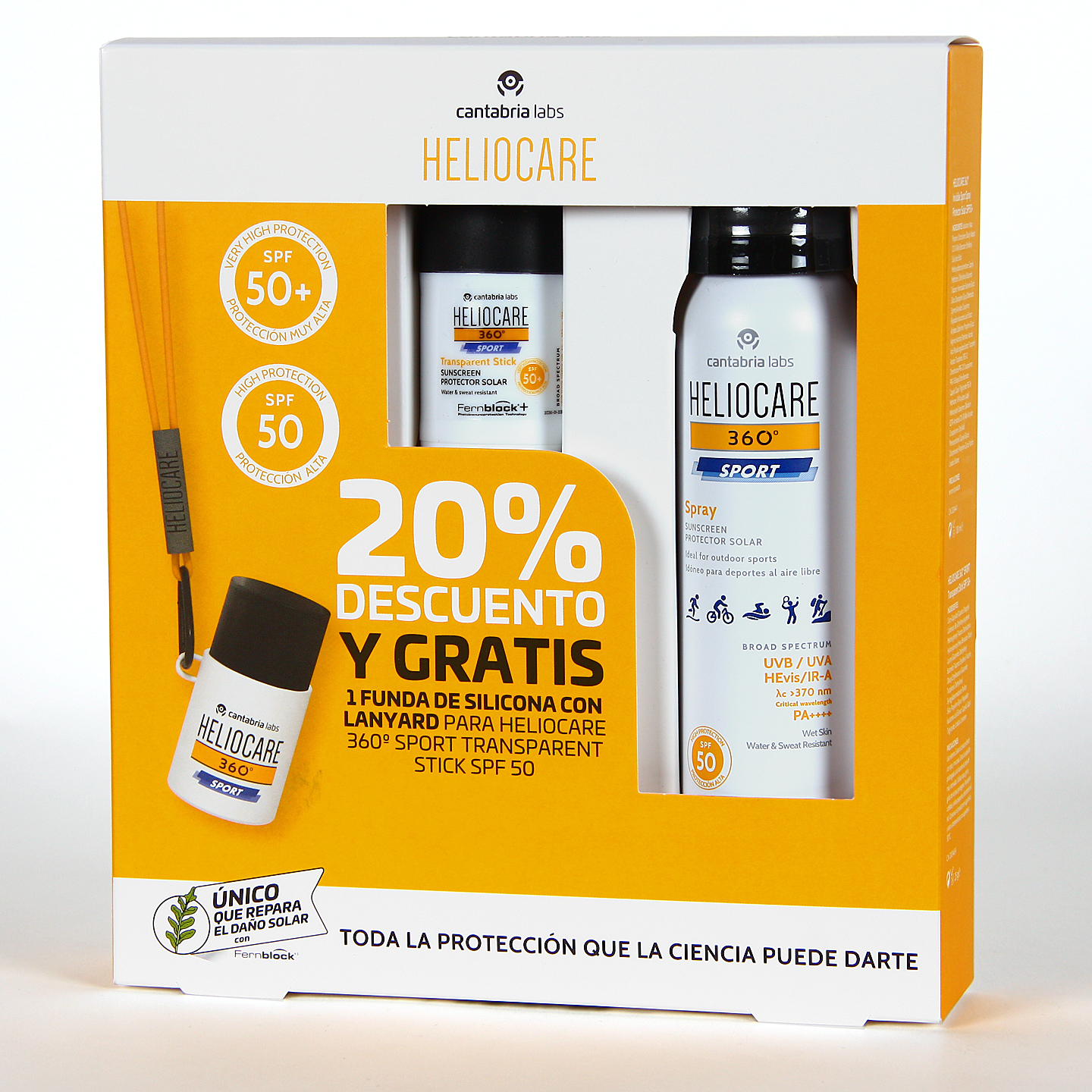 20% Descuento Heliocare Sport Pack