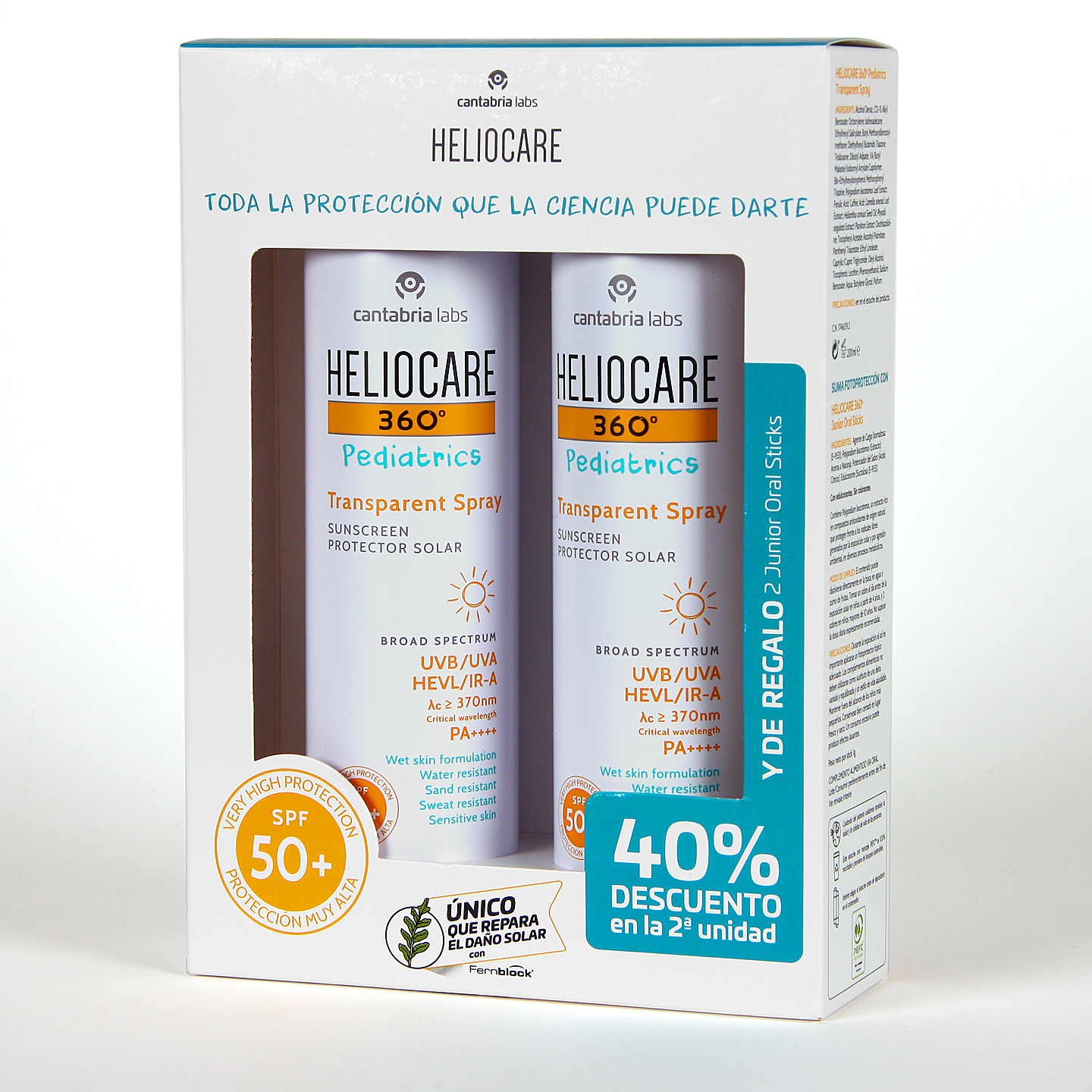 Heliocare Spray Pediátrico oferta 40% descuento