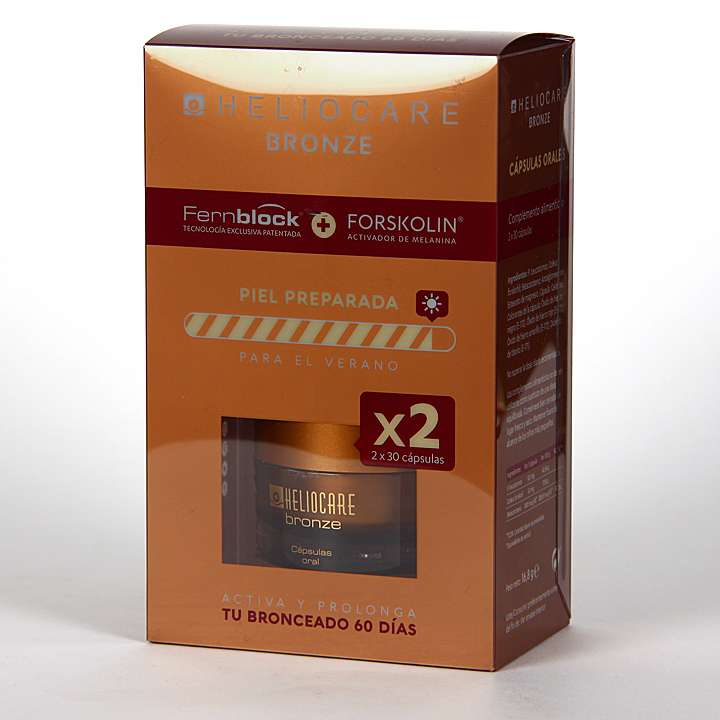 Heliocare cápsulas Bronze Pack Duplo