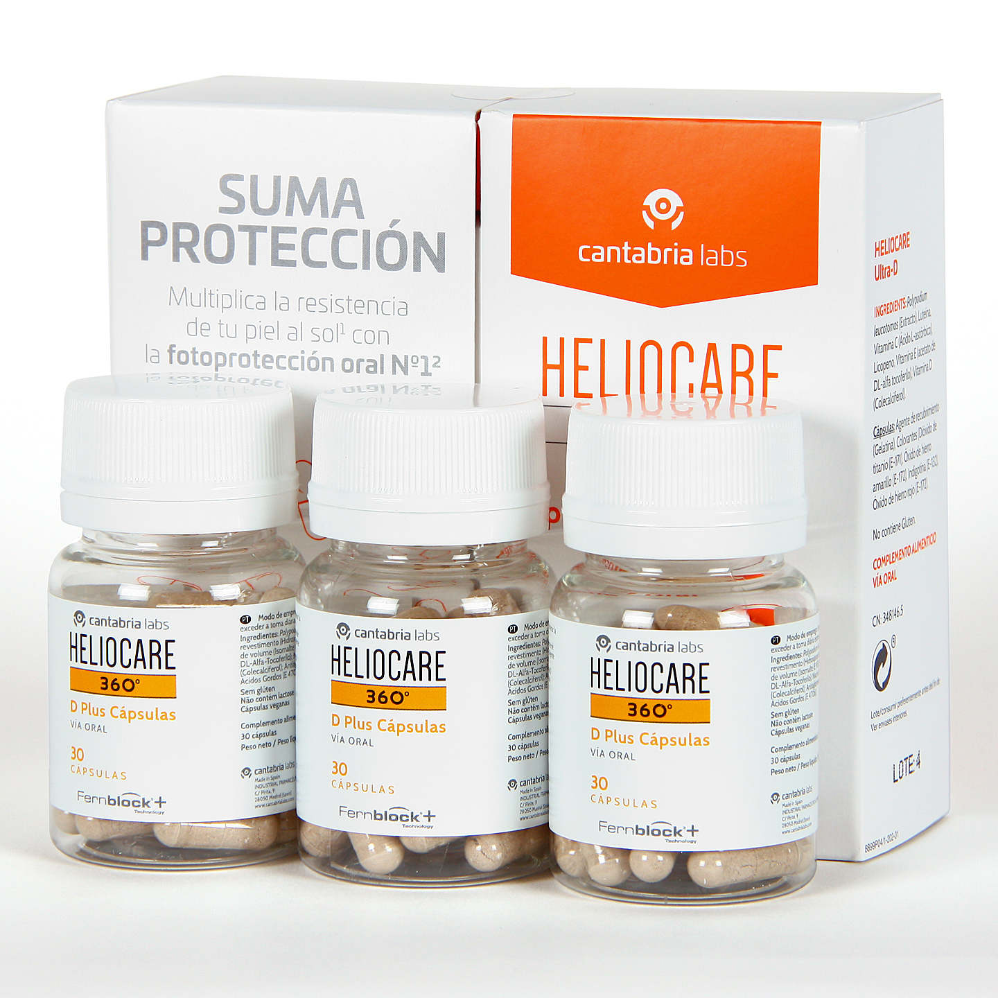 Heliocare D Plus cápsulas con descuento en Farmacia Jiménez