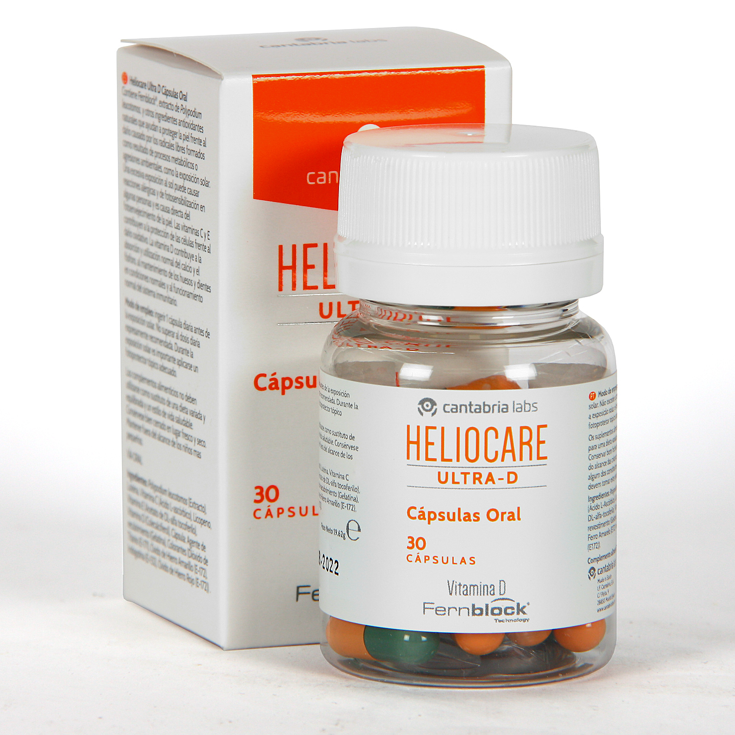 Pastillas Heliocare Ultra D