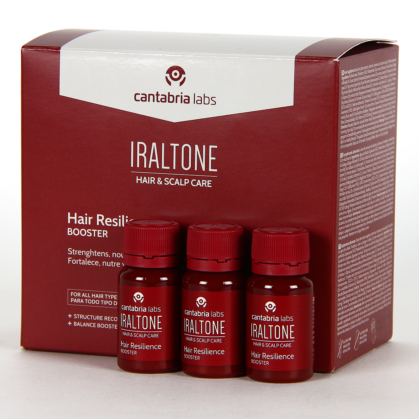 Iraltone monodosis bebibles Nuevo formato bebible de Iraltone anticaída