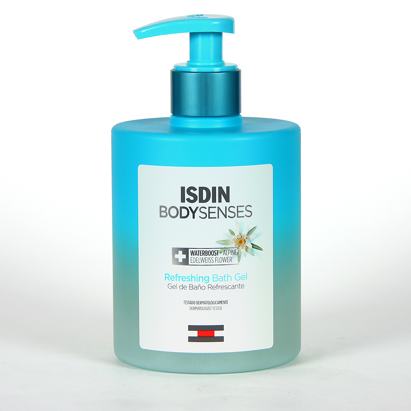 BodySenses gel de baño refrescante con flor edelweiss