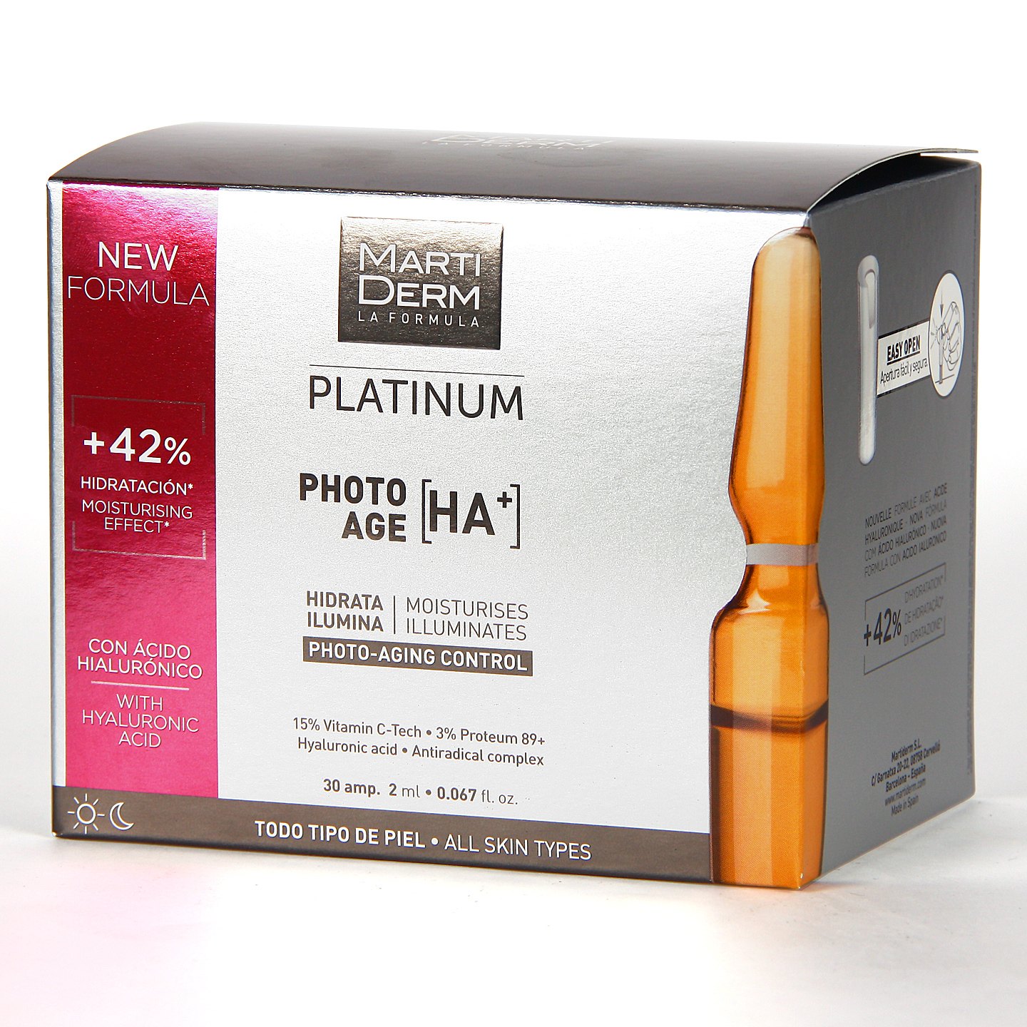 Ampollas martiderm Photo age