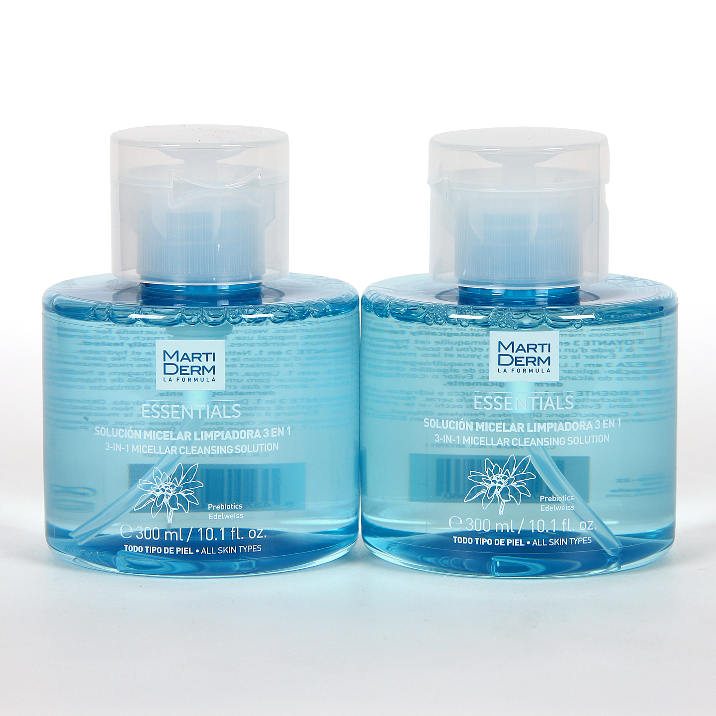 Pack con 2 unidades de la Solución Micelar de MartiDerm